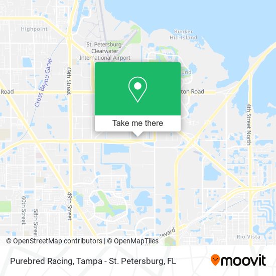 Purebred Racing map