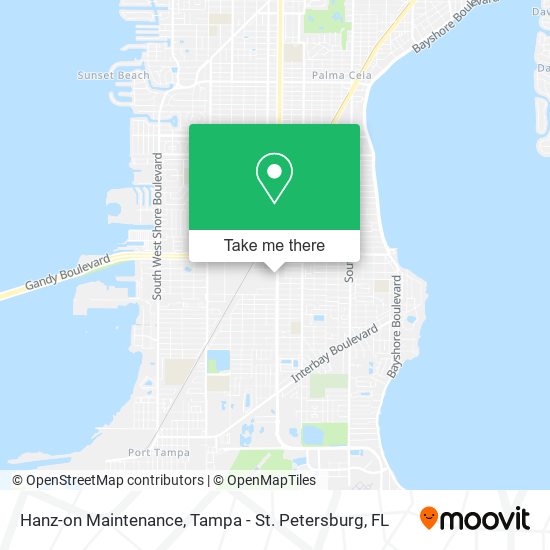 Hanz-on Maintenance map