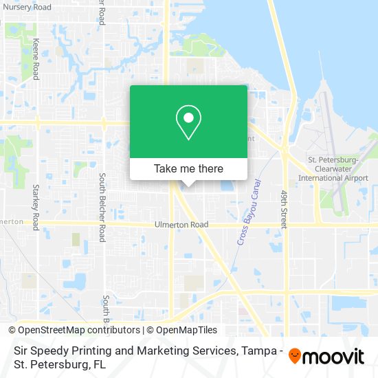 Sir Speedy Printing and Marketing Services map