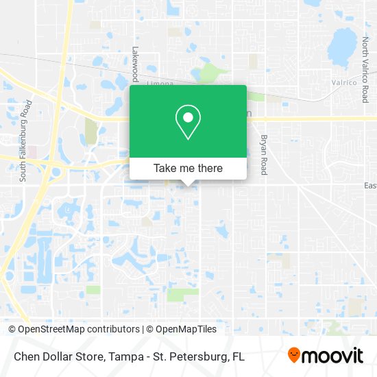 Chen Dollar Store map