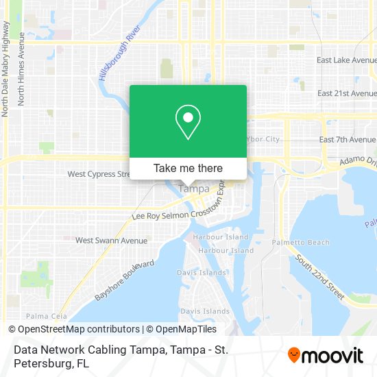 Data Network Cabling Tampa map