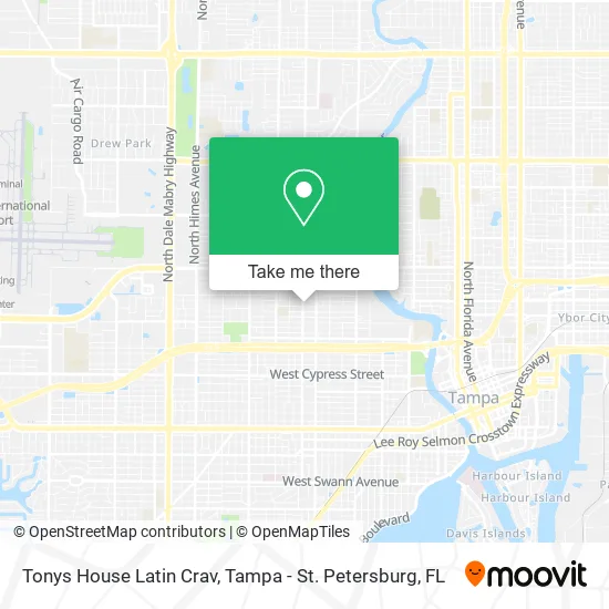 Mapa de Tonys House Latin Crav