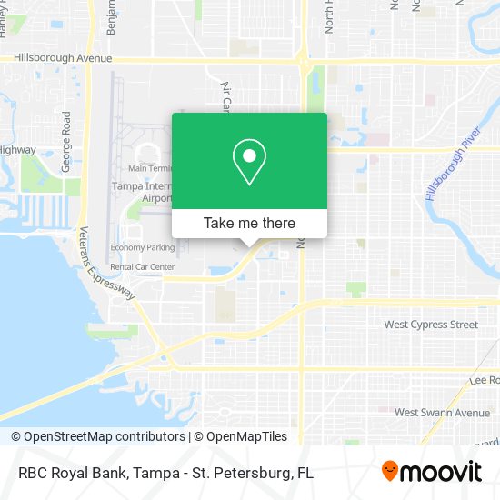 RBC Royal Bank map