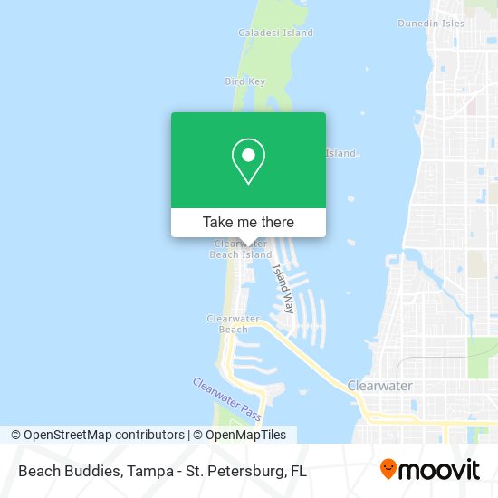 Beach Buddies map