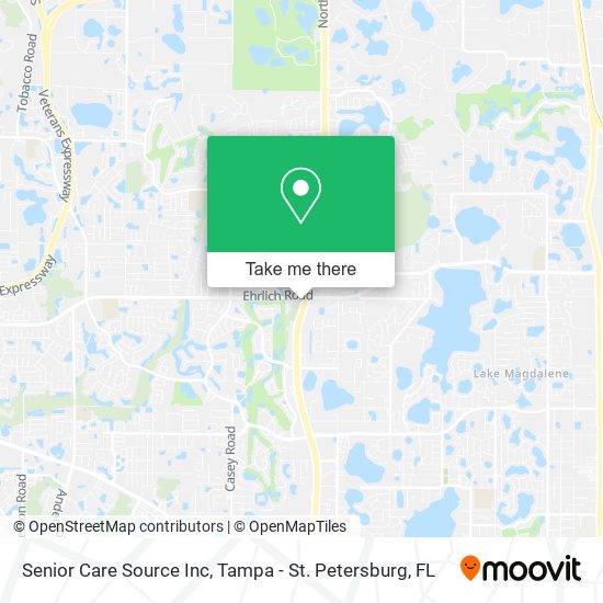 Mapa de Senior Care Source Inc