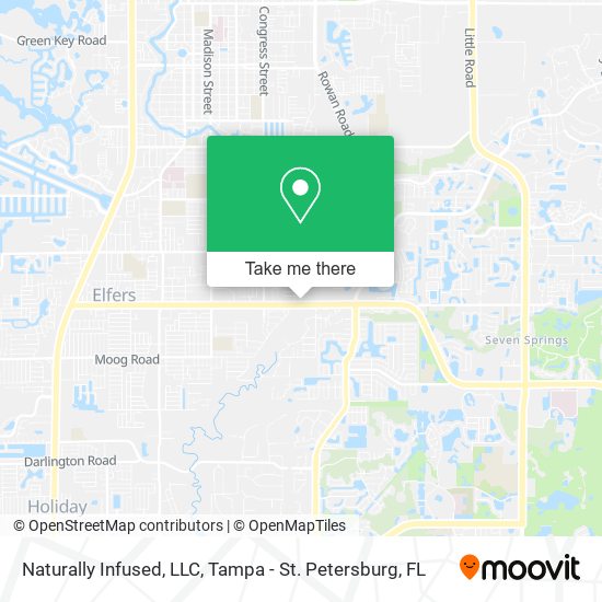 Naturally Infused, LLC map