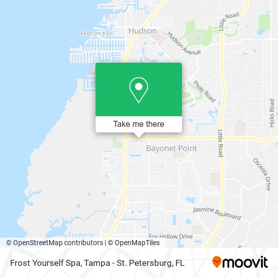 Mapa de Frost Yourself Spa