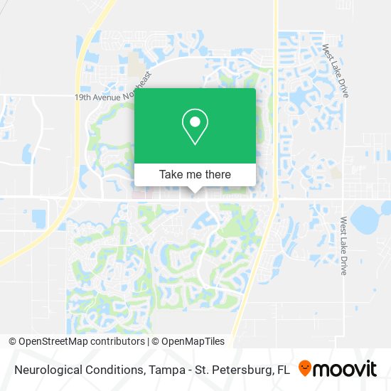 Neurological Conditions map