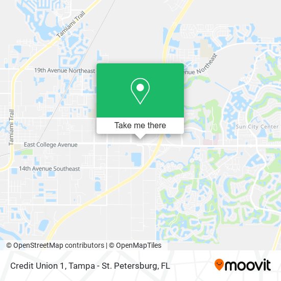 Credit Union 1 map