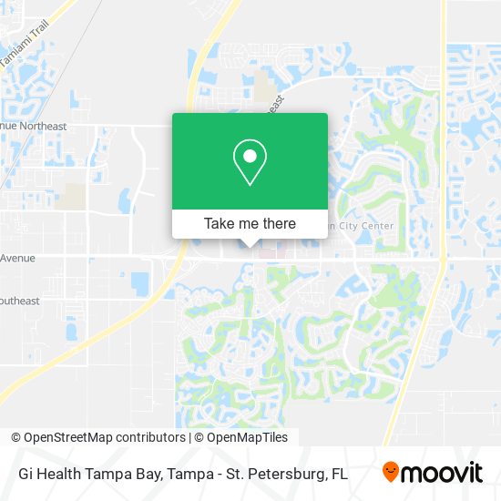Mapa de Gi Health Tampa Bay