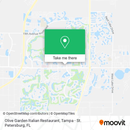 Olive Garden Italian Restaurant map