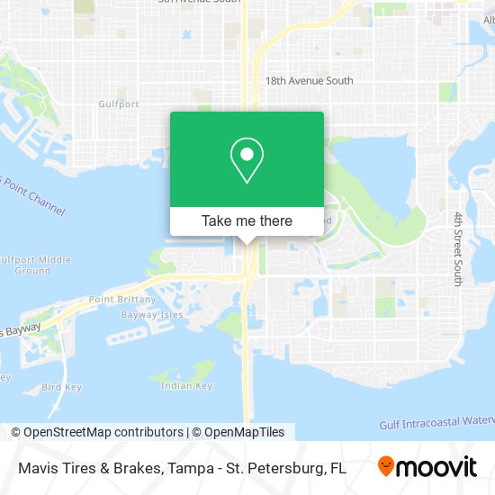 Mapa de Mavis Tires & Brakes