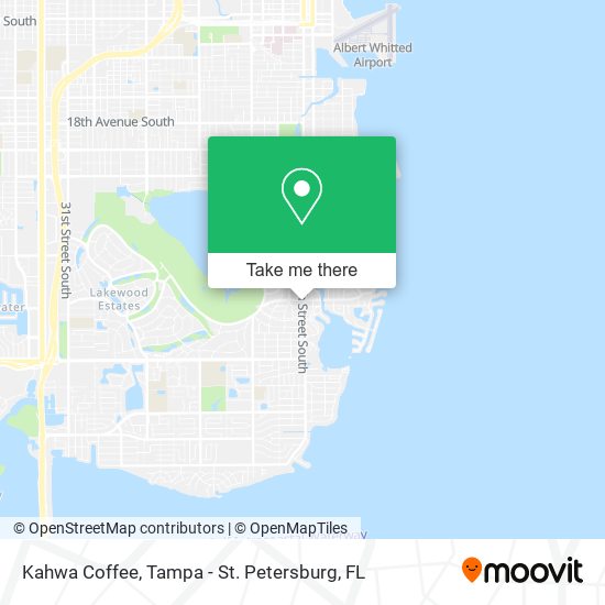 Kahwa Coffee map