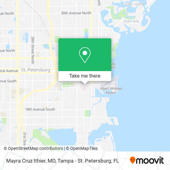 Mayra Cruz Ithier, MD map