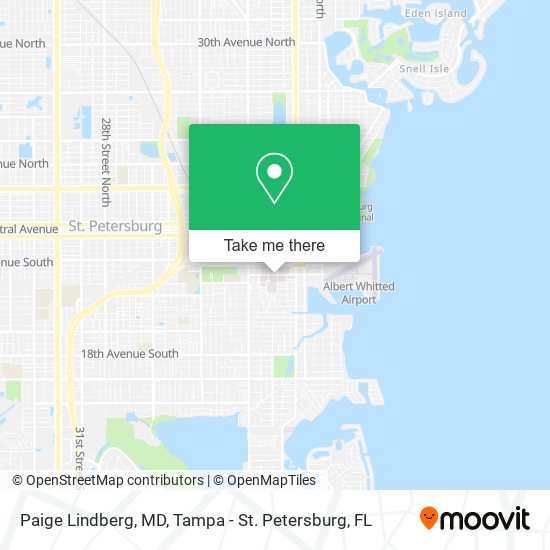 Paige Lindberg, MD map