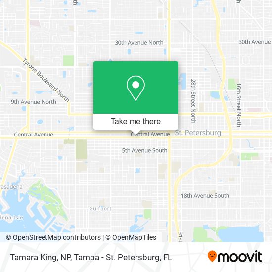 Tamara King, NP map