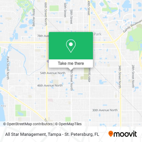 Mapa de All Star Management
