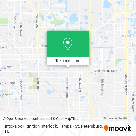 Intoxalock Ignition Interlock map