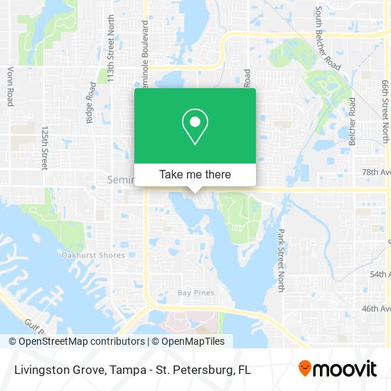 Livingston Grove map