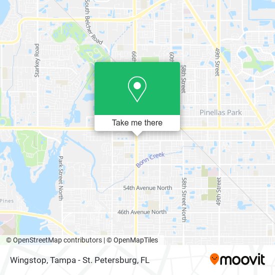 Wingstop map
