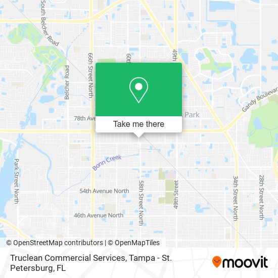 Mapa de Truclean Commercial Services