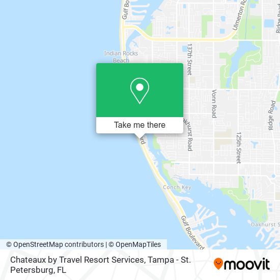 Chateaux by Travel Resort Services map