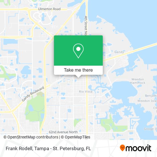 Frank Rodell map