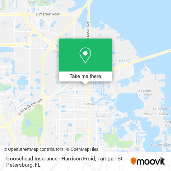 Goosehead Insurance - Harrison Froid map