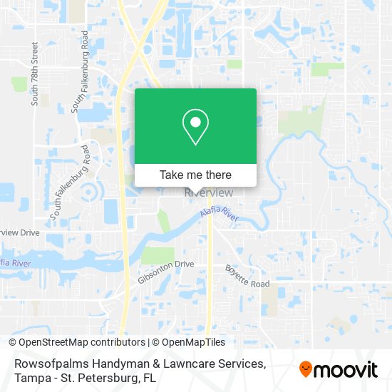 Rowsofpalms Handyman & Lawncare Services map