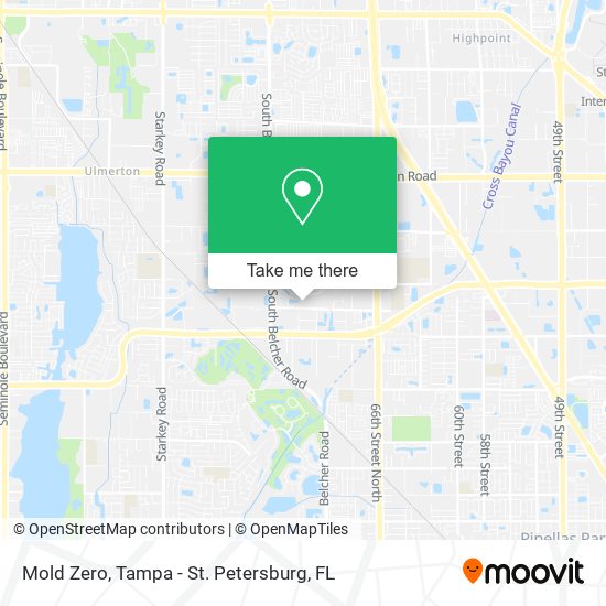 Mapa de Mold Zero