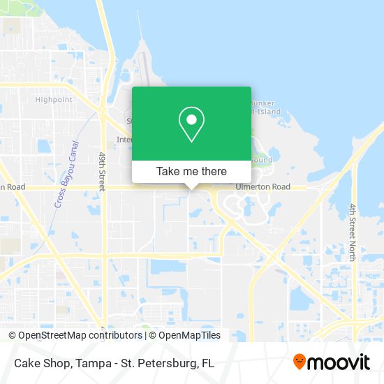 Mapa de Cake Shop