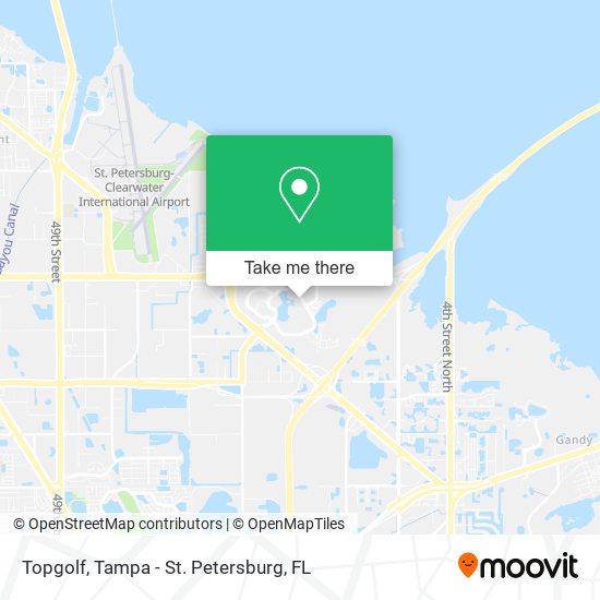 Mapa de Topgolf