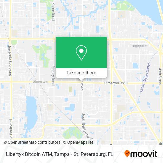 Libertyx Bitcoin ATM map