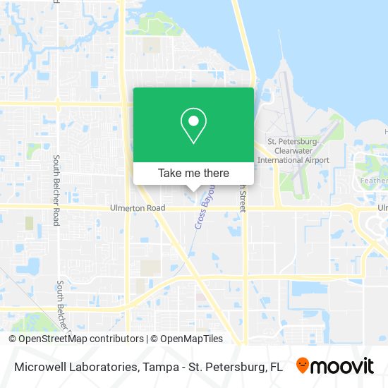 Mapa de Microwell Laboratories