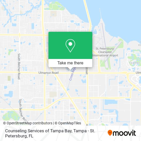 Counseling Services of Tampa Bay map