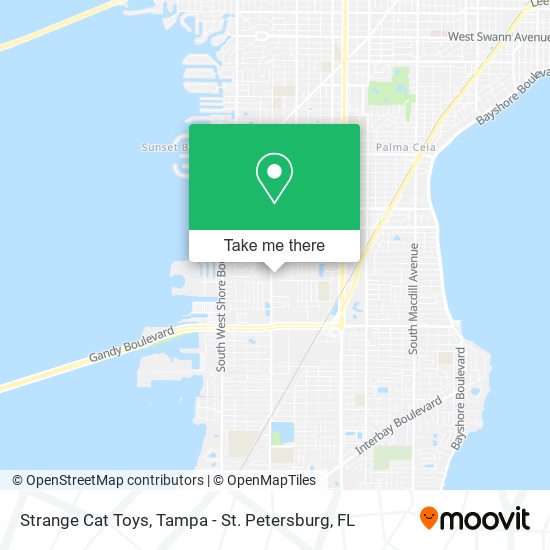 Strange Cat Toys map