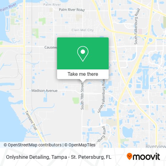 Onlyshine Detailing map