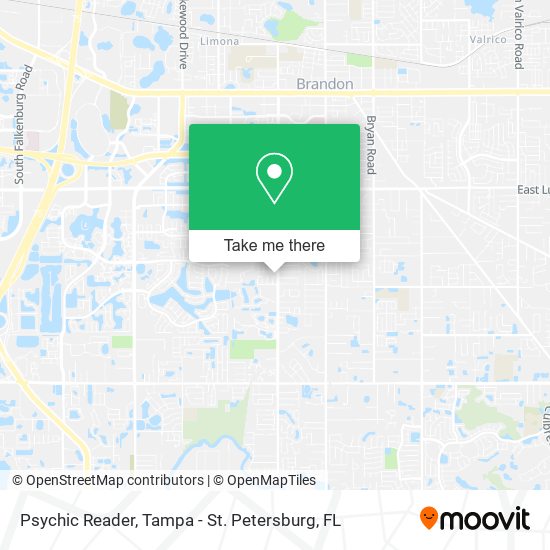Psychic Reader map