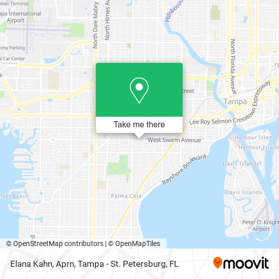 Elana Kahn, Aprn map
