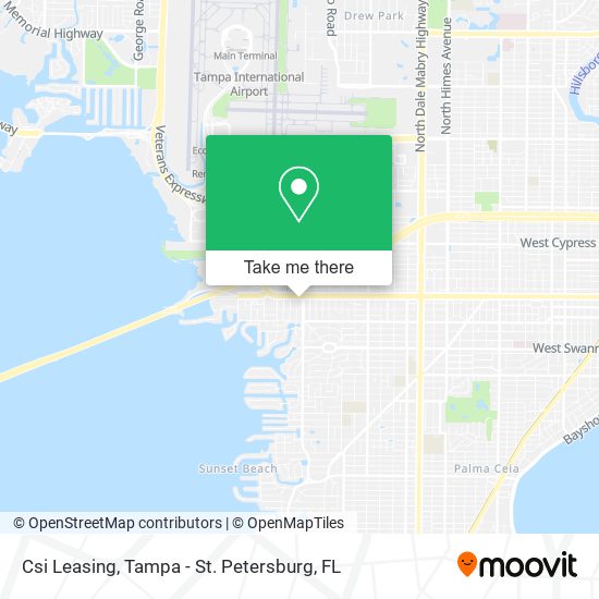 Csi Leasing map