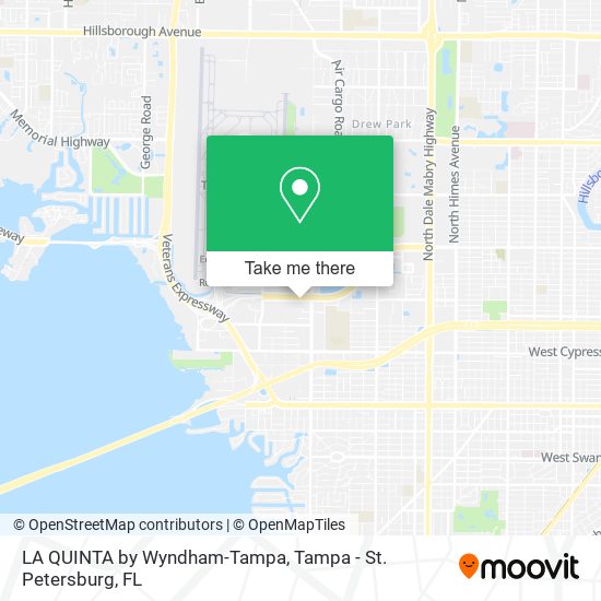 Mapa de LA QUINTA by Wyndham-Tampa