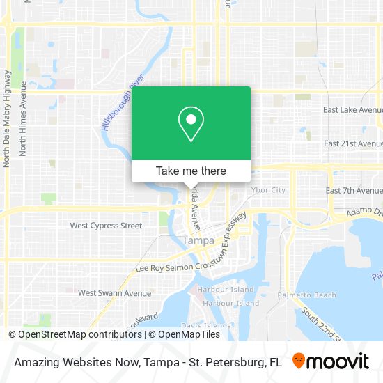 Amazing Websites Now map