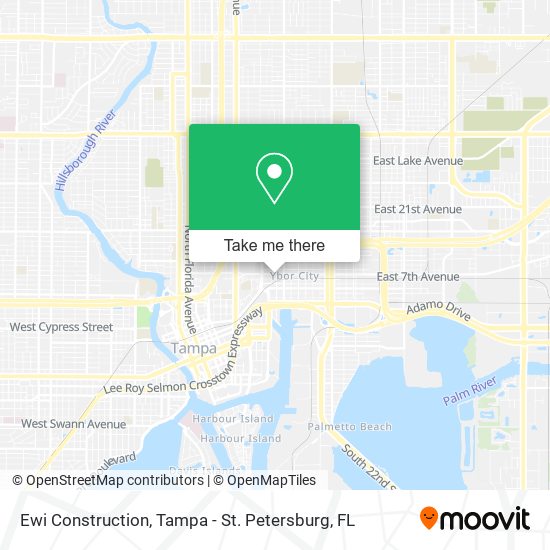 Ewi Construction map