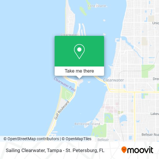 Mapa de Sailing Clearwater