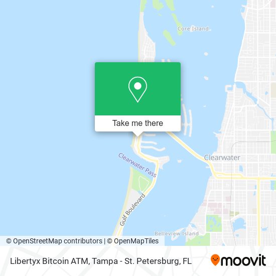 Libertyx Bitcoin ATM map