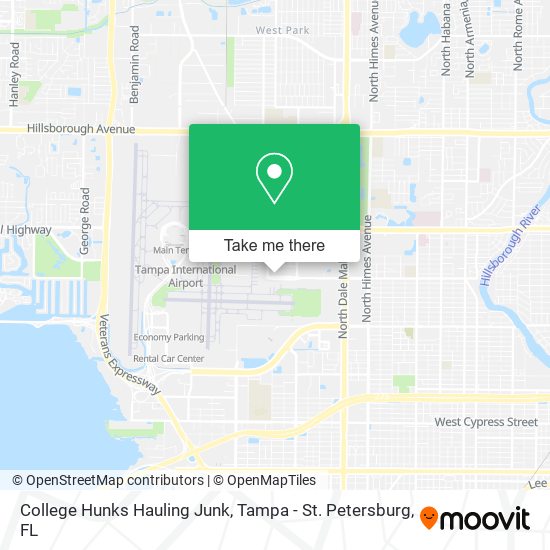 Mapa de College Hunks Hauling Junk