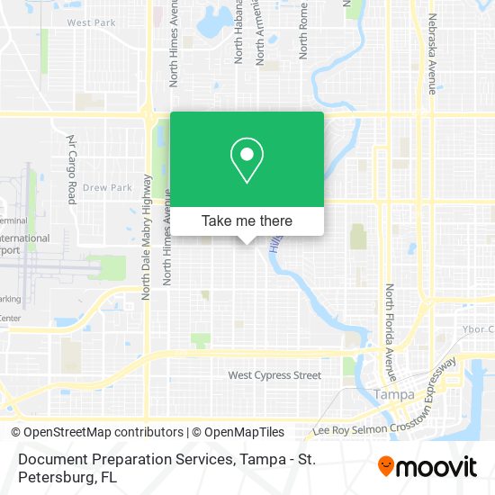 Document Preparation Services map