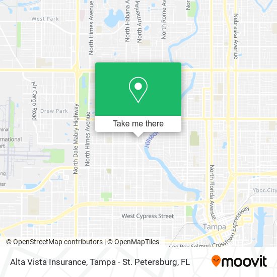 Mapa de Alta Vista Insurance