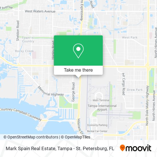 Mark Spain Real Estate map