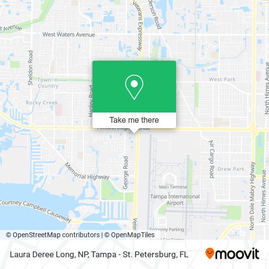 Laura Deree Long, NP map